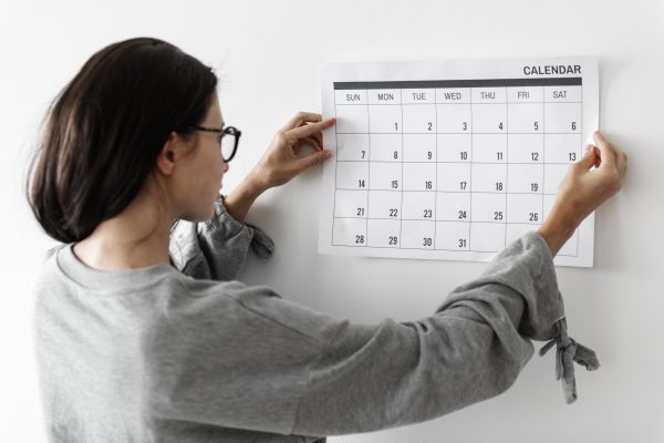 Calendario de pared personalizado